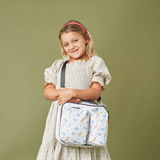 Lunch Bag Safari Warm Cream (Also available at The Container Store