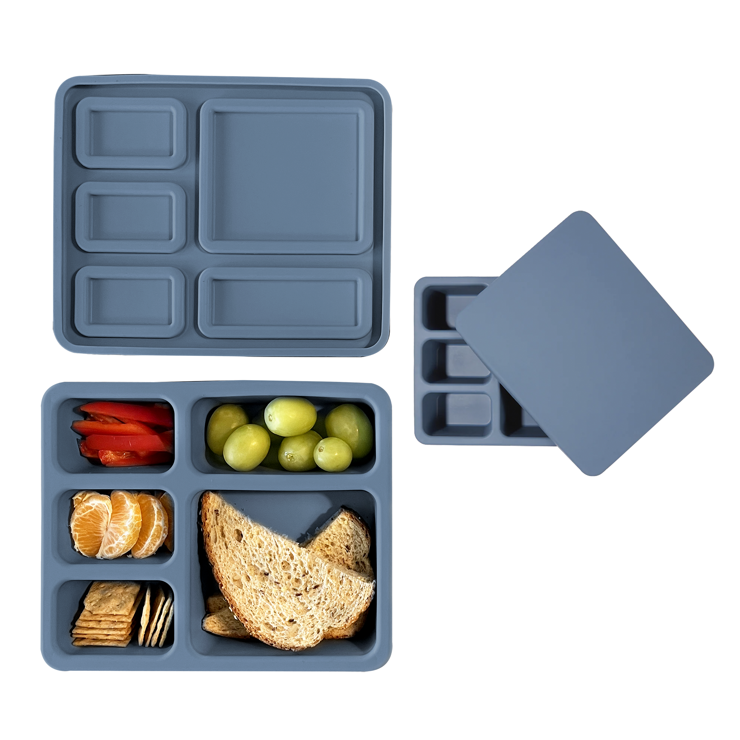 blue bento lunch box