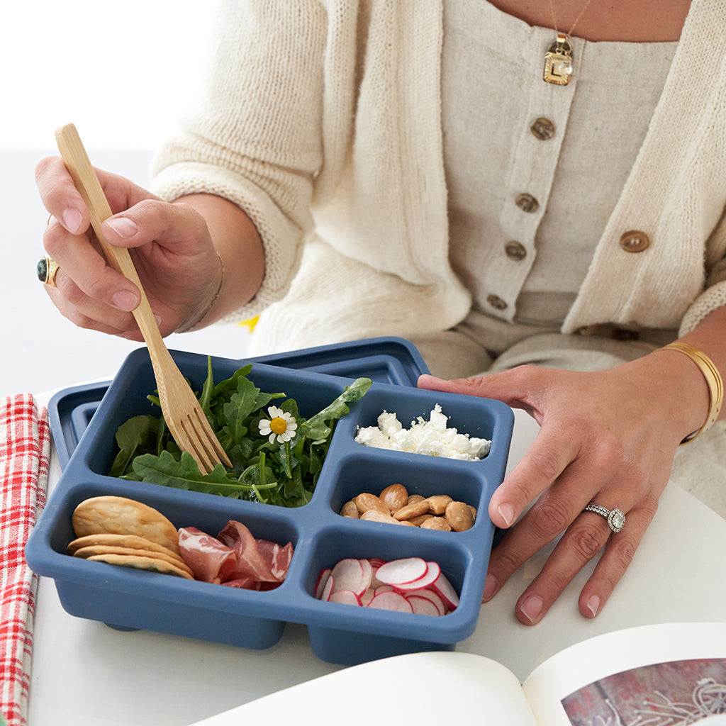 blue bento lunch box