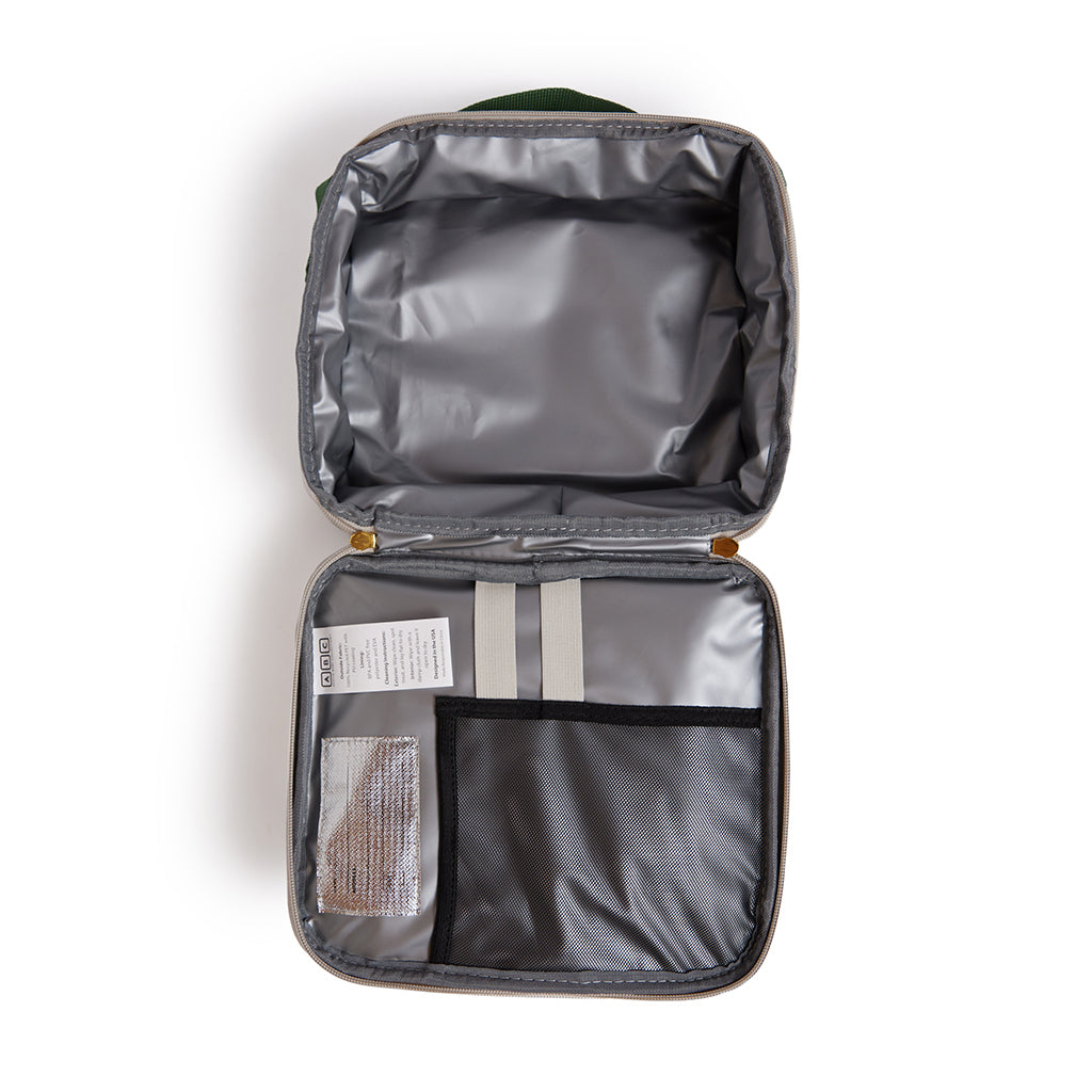 inside of insulated lunch bag