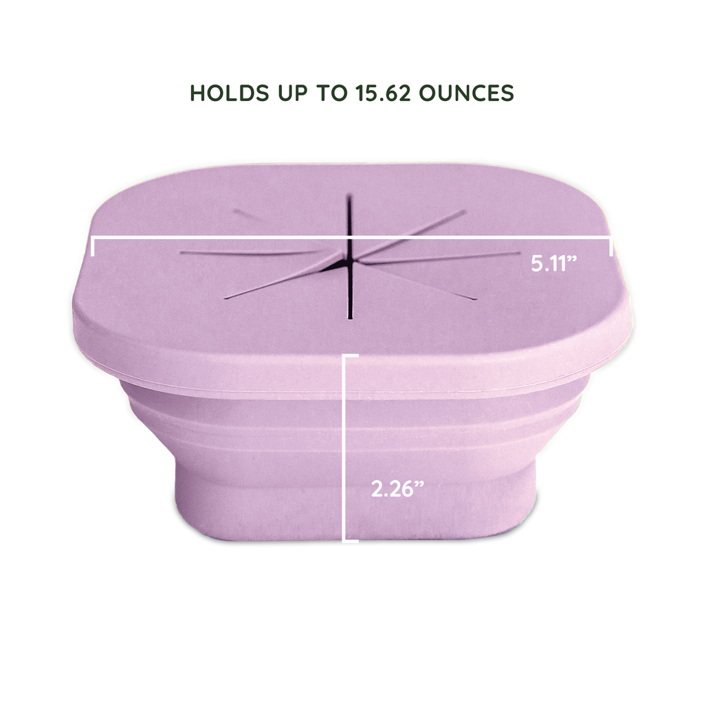 violet snack bowl