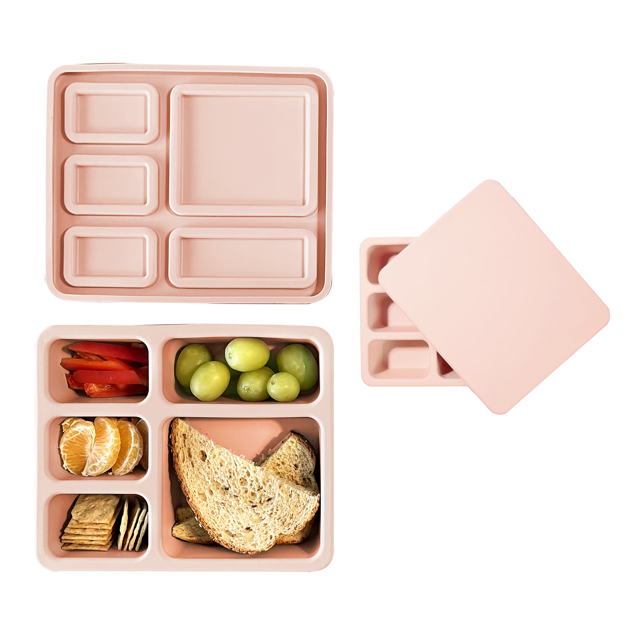 pink bento lunch box