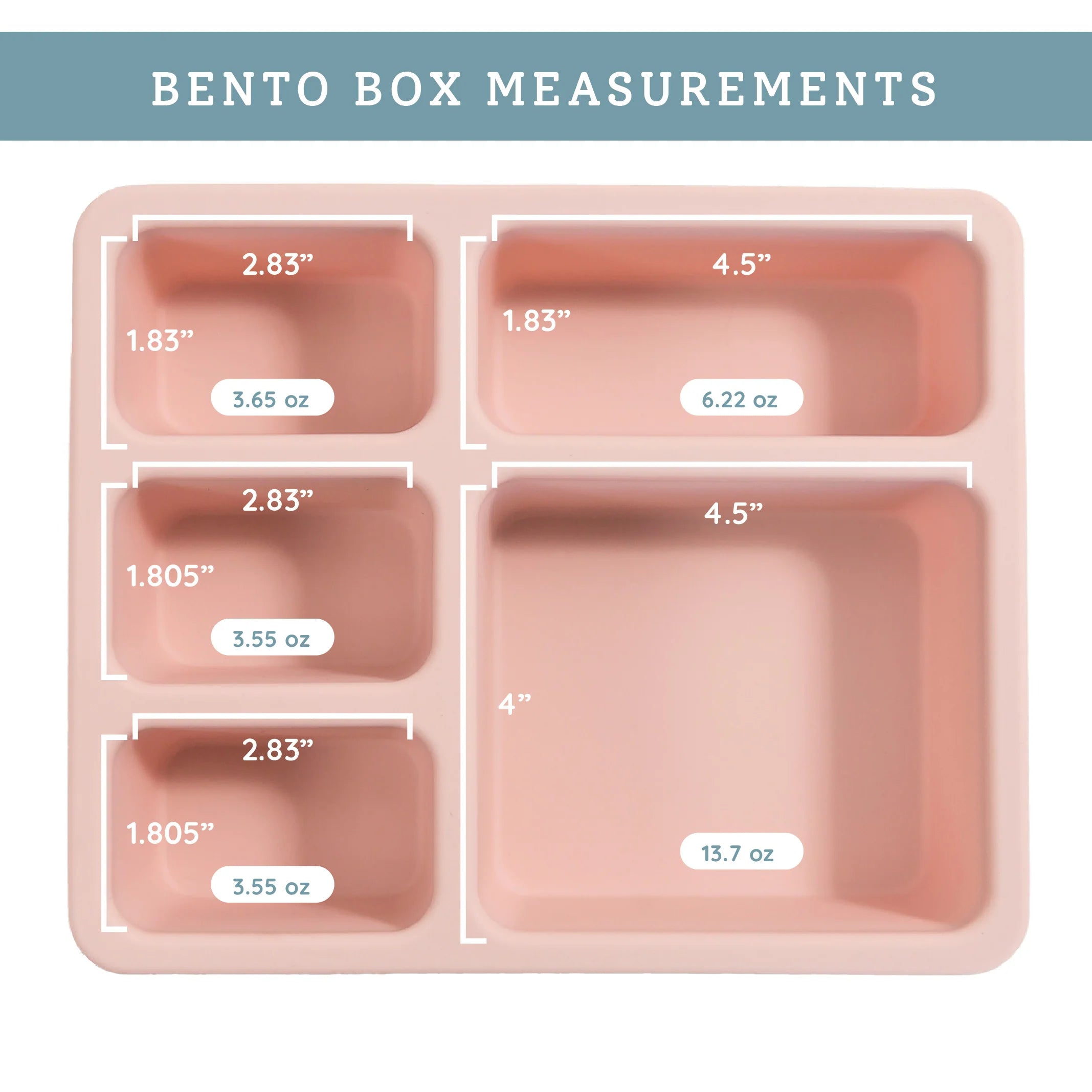 pink lunch bento box inside