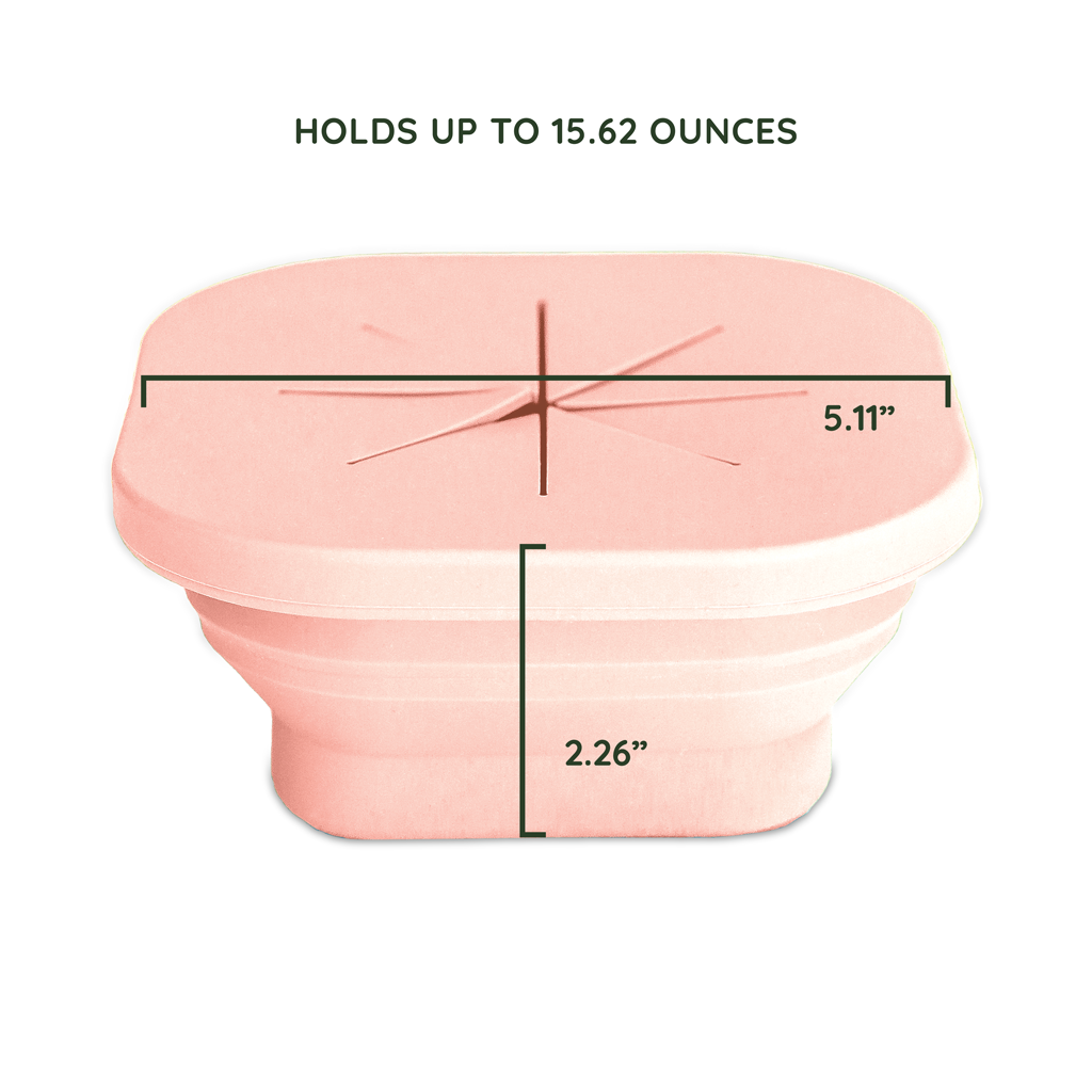 pink snack bowls